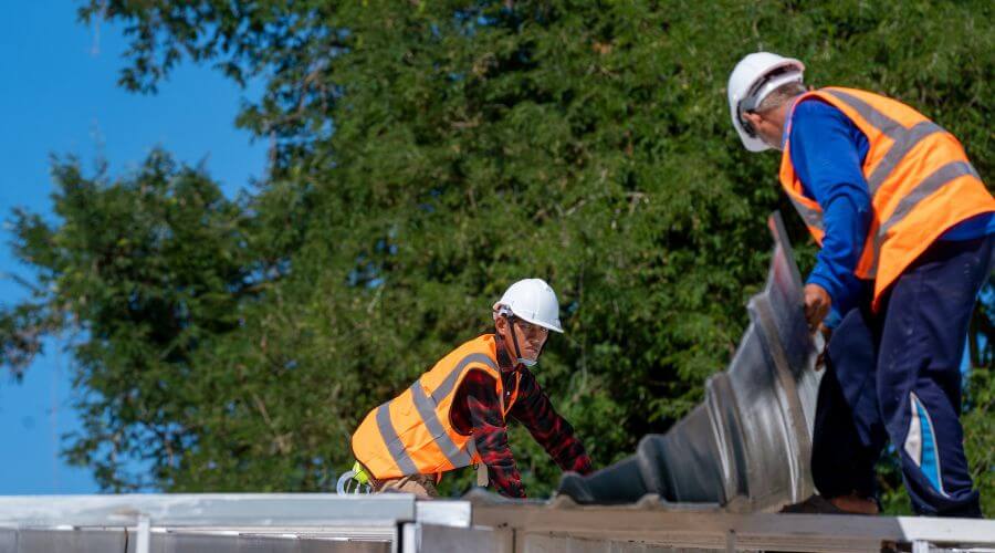 Professional new roof installation services in Weogufka, AL